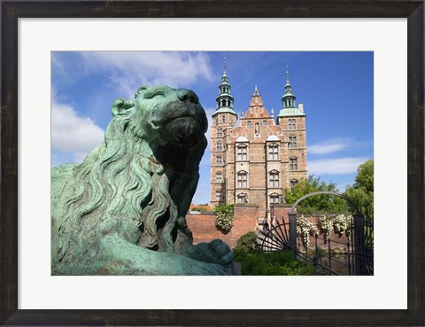 Framed Rosenborg Palace, Denmark Print