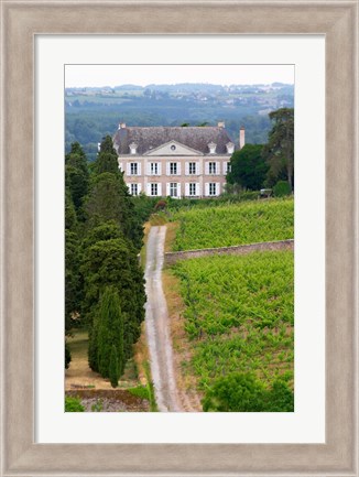 Framed Chateau de la Coulee de Serrant, Loire Valley Print