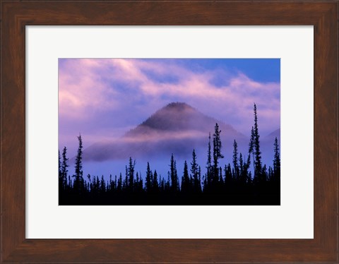 Framed MacKenzie Mountains, Canada Print