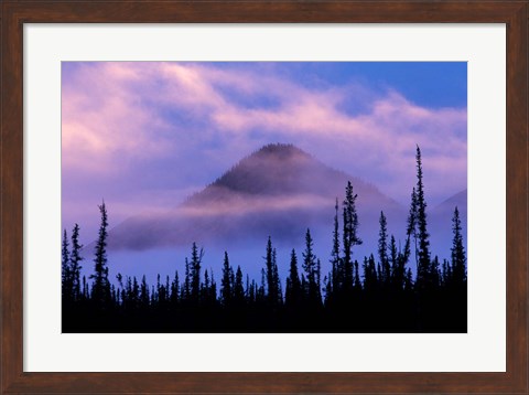 Framed MacKenzie Mountains, Canada Print