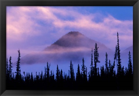 Framed MacKenzie Mountains, Canada Print