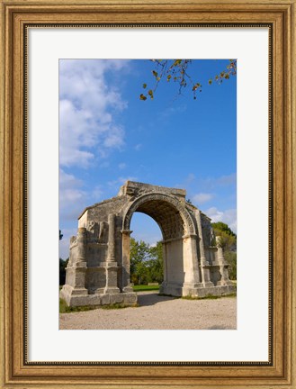 Framed Triumphal Arch, St Remy de Provence, France Print