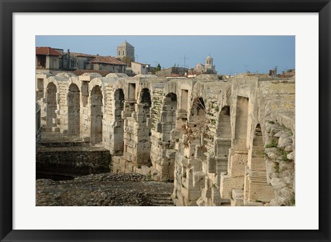 Framed Roman Amphitheatre, France Print