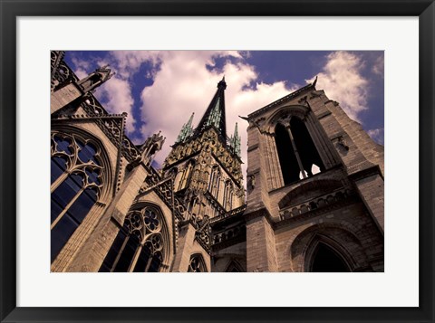 Framed Eglise St Ouen, Normandy, France Print