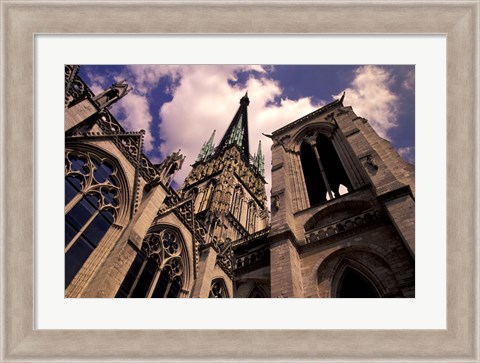 Framed Eglise St Ouen, Normandy, France Print