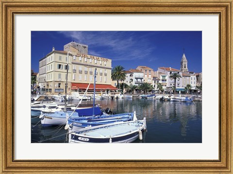 Framed Sanary Sur Mer, France II Print