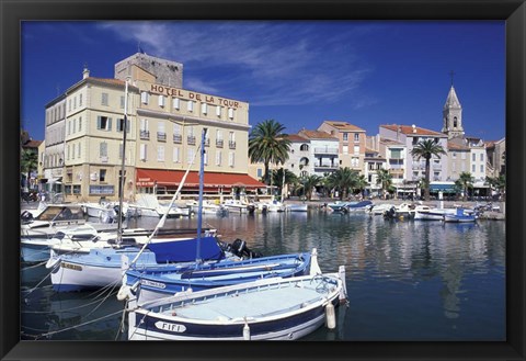 Framed Sanary Sur Mer, France II Print