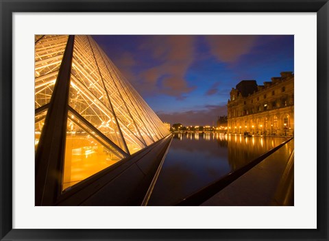 Framed Detail of Eiffel Tower Print