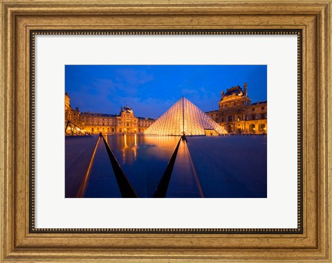 Framed Famous Clocks in the Musee d&#39;Orsay Print