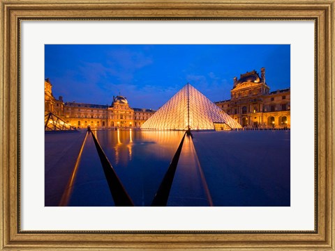 Framed Famous Clocks in the Musee d&#39;Orsay Print