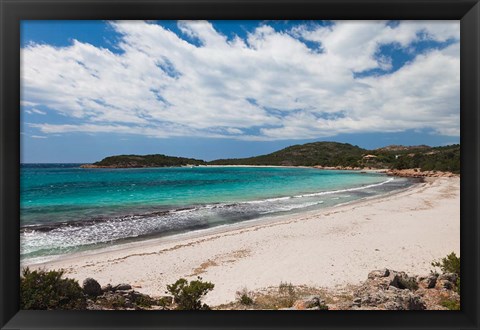 Framed Baie de Rondinara Bay Print