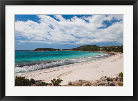 Framed Baie de Rondinara Bay Print