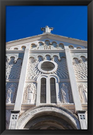 Framed Eglise Sacre Coeur church, Ajaccio, Corsica, France Print