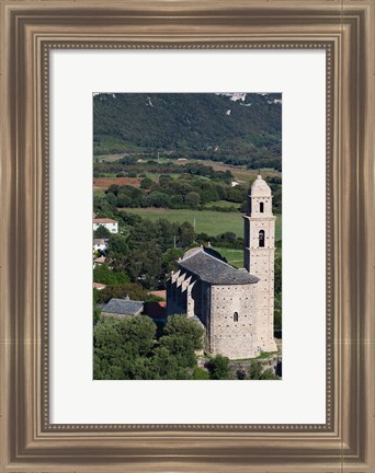 Framed Patrimonio, St-Martin church Print