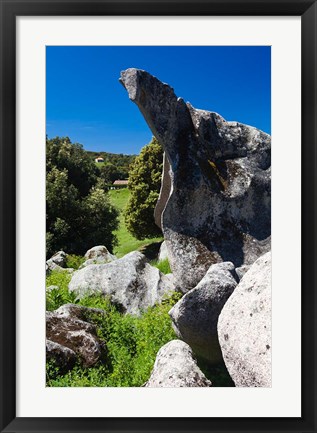 Framed Filitosa Archeological Site Print