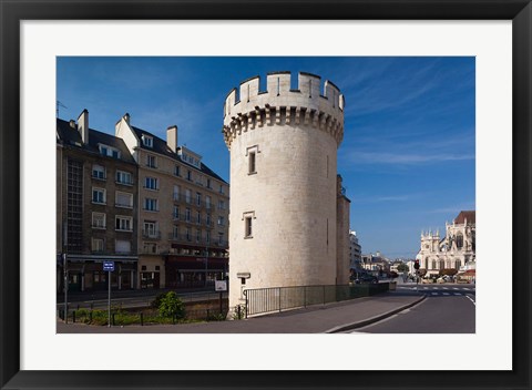 Framed Tour Leroy, Caen, Normandy Print