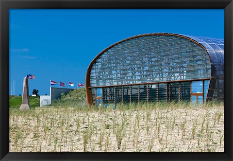 Framed Musee Utah Beach Print