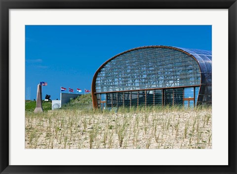 Framed Musee Utah Beach Print