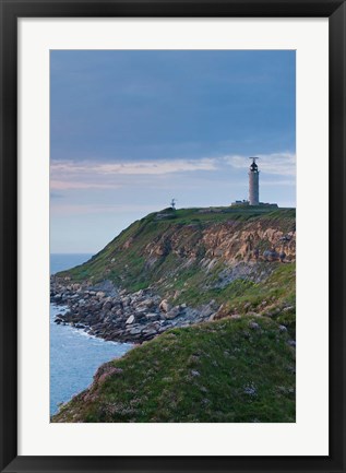 Framed Cap Gris Nez Lighthouse View Print