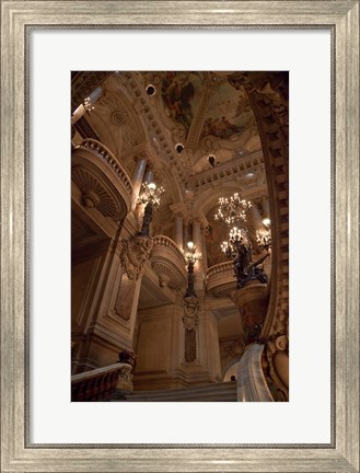 Framed Opera Garnier Interior Print