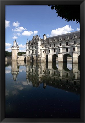 Framed Chateau Chenonceaux Loire Valley France Print