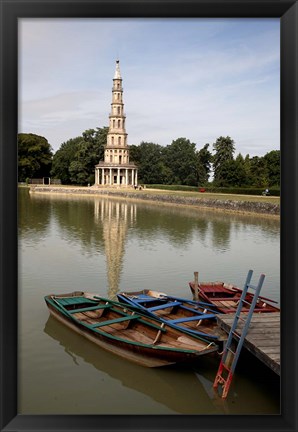 Framed Pagode de Chanteloup, Loire Valley France Print