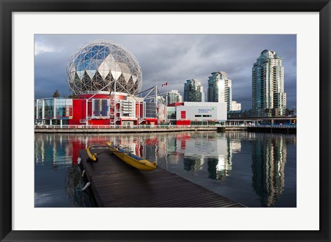 Framed False Creek, Science World Print