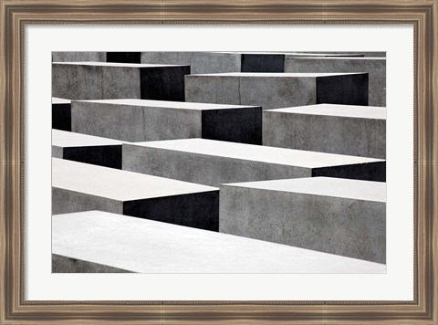 Framed Memorial to the Murdered Jews of Europe Print