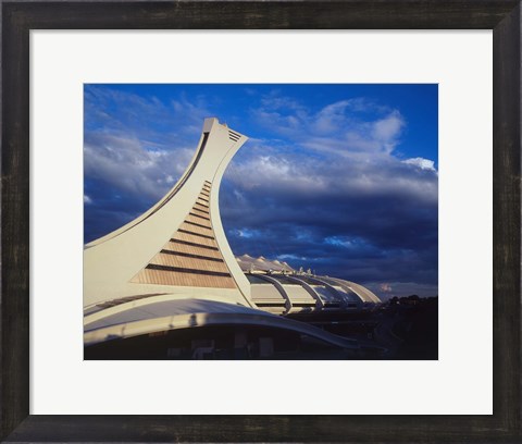 Framed Olympic Stadium in Canada Print