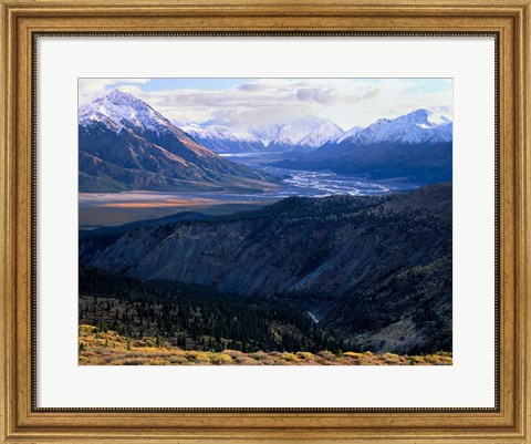 Framed Kluane National Park Print