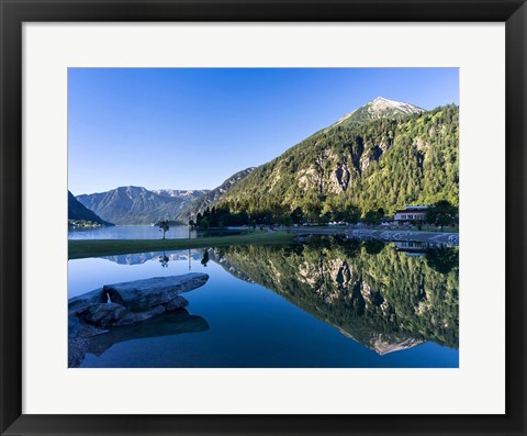 Framed Lake Achensee, Tyrol, Austria Print