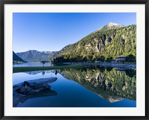 Framed Lake Achensee, Tyrol, Austria Print