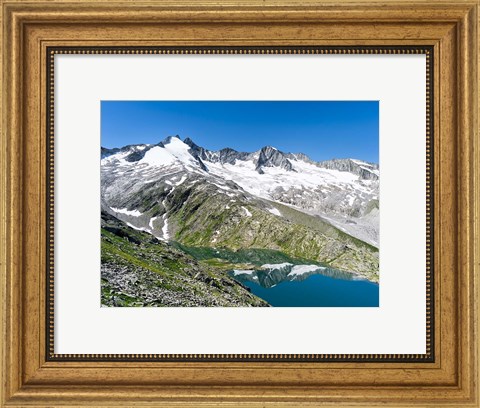 Framed Reichenspitz Mountain Range Print