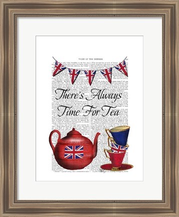 Framed Time For Tea Print