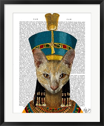 Framed Egyptian Queen Cat Print