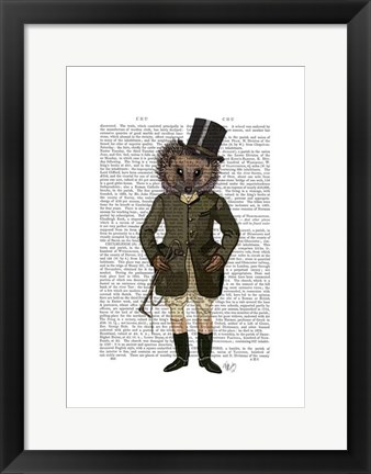 Framed Hedgehog Rider Full Print