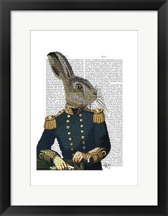 Framed Lieutenant Hare Print