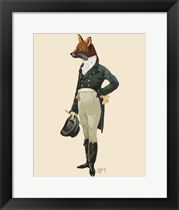 Framed Dandy Fox Full Print