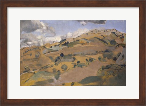 Framed Landscape in Provence Print