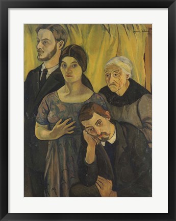 Framed Family Portrait, 1912 Print