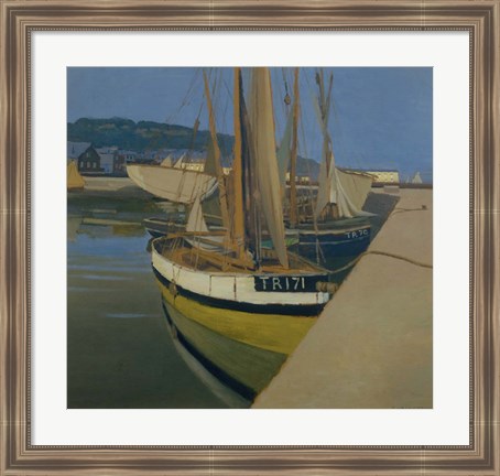 Framed Harbor Print