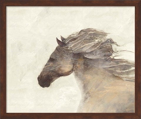 Framed Into the Wind Ivory Print