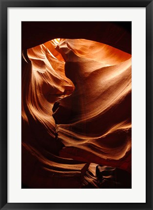 Framed Shaft of Light, Upper Antelope Canyon 3 Print