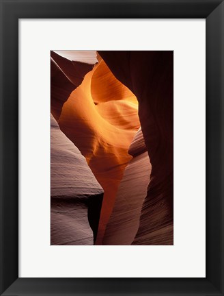 Framed Antelope Canyon Near Page, AZ Print