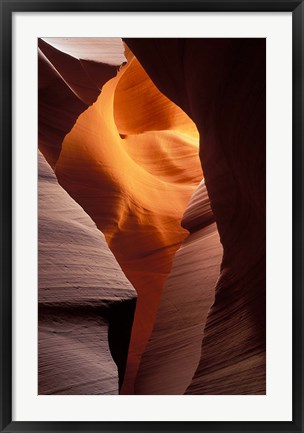 Framed Antelope Canyon Near Page, AZ Print