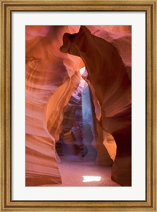 Framed Antelope Canyon, Navajo Tribal Park I Print