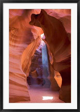 Framed Antelope Canyon, Navajo Tribal Park I Print