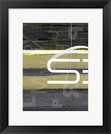 Framed Stripes Print