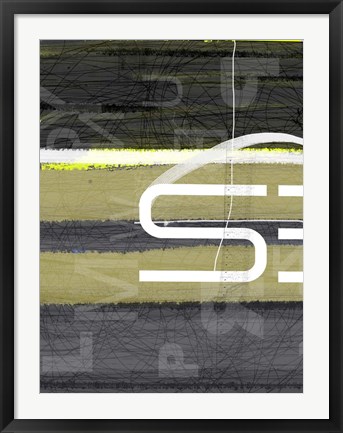 Framed Stripes Print