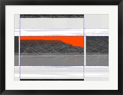 Framed Abstract Planes Print